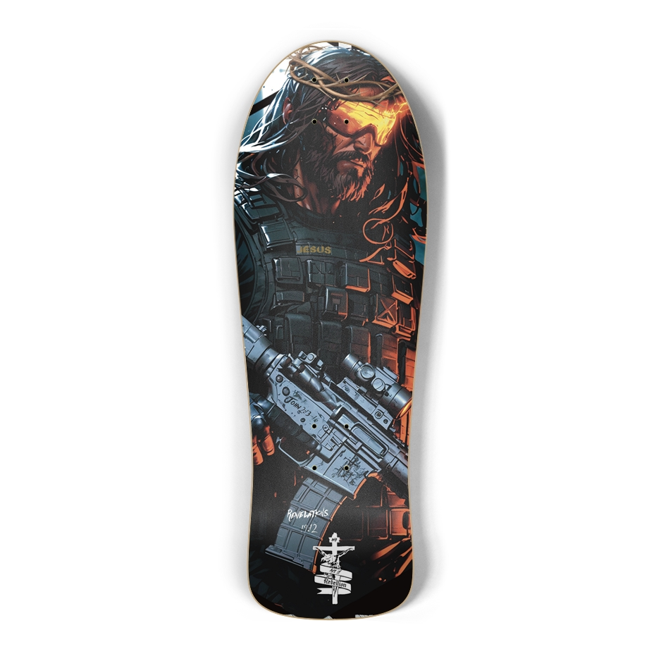 Operator Jesus Custom Skateboard
